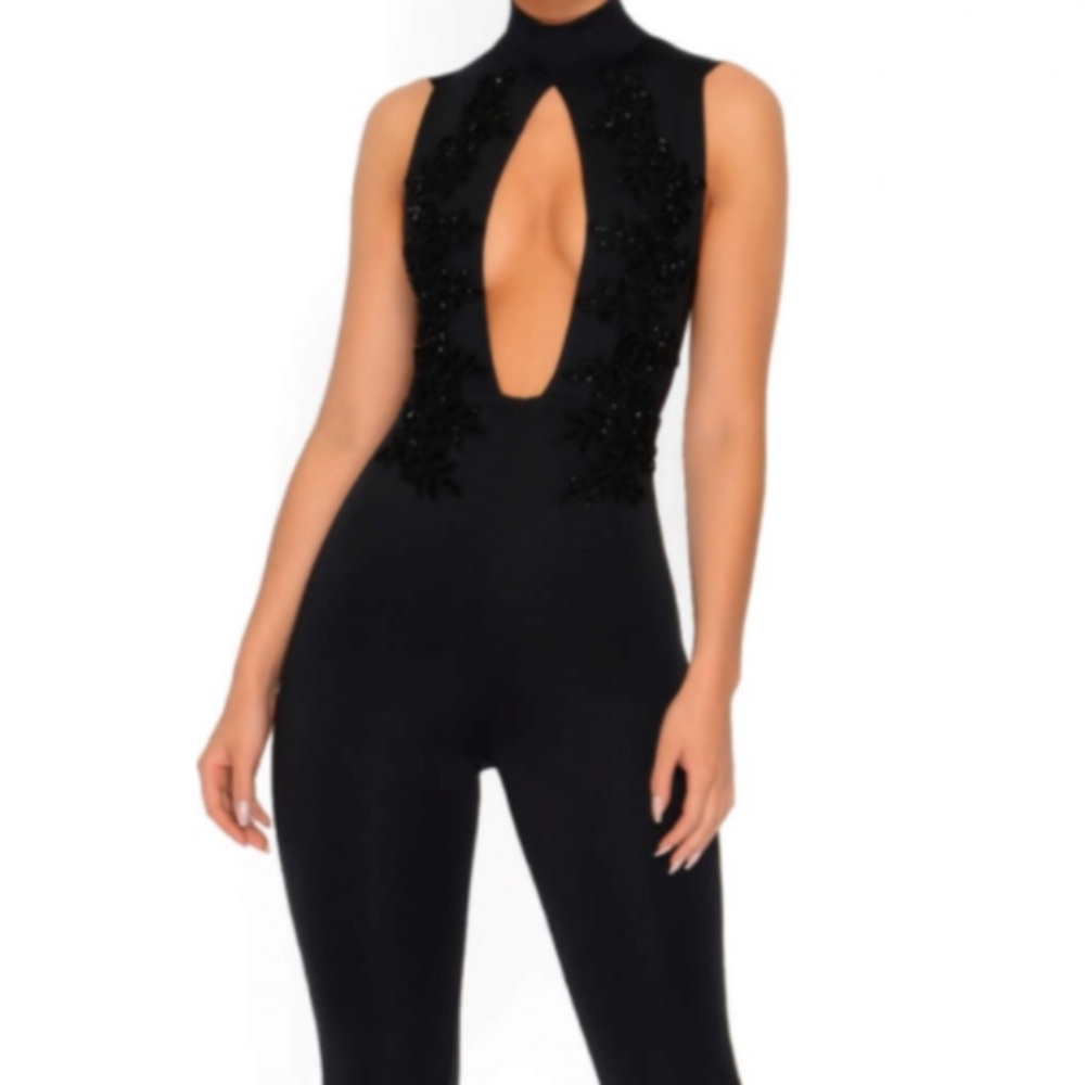 Black jumpsuit